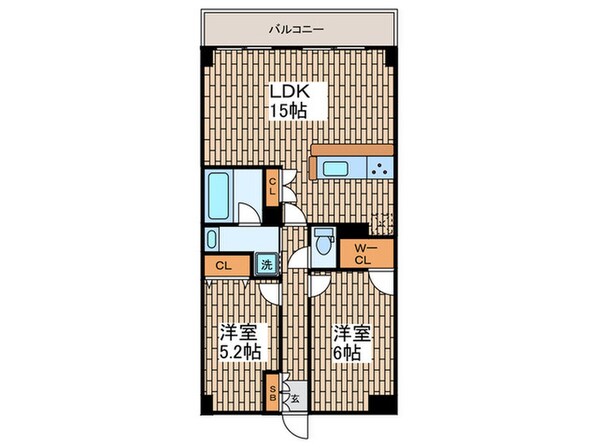 コルティーレ久が原の物件間取画像